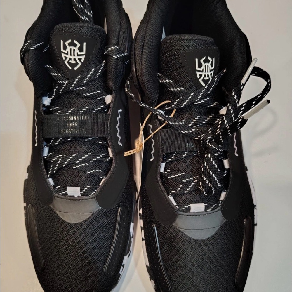 Adidas /D.O.N. Issue #3 'Paint Smudge - Black' Men Size 14